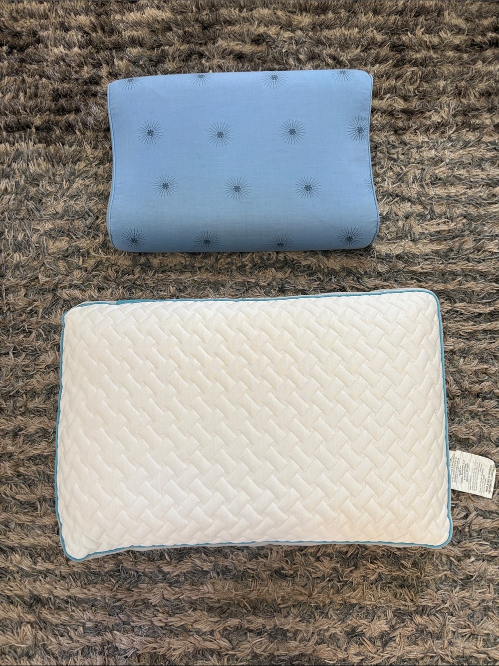 Tempur Pedic Serenity + Cervical Memory Foam Pillow Bundle